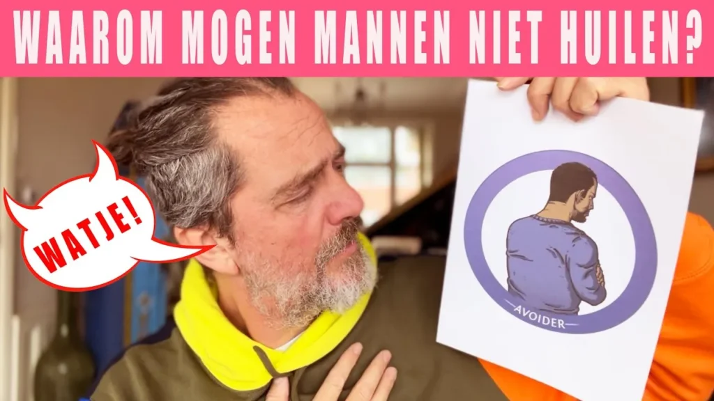 vatsgezet verdriet-waarom mannen niet mogen huilen